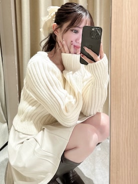 YURINAさん（レディース・154cm）の冬コーディネート