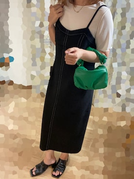 「ジーユーコーデ」｜「アイテム（ワンピース/ドレス）」を使った、haruさん（レディース・164cm）の秋コーディネート