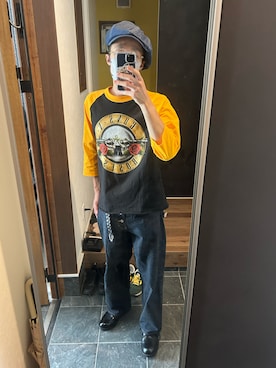 「SUGARHILL（シュガーヒル）のアイテム」を使った、Reomaさん（メンズ・171cm）の秋コーディネート