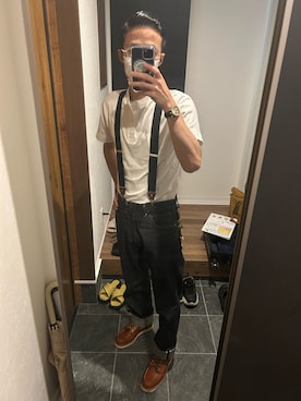 「RED WING（レッドウィング）のアイテム」を使った、Reomaさん（メンズ・171cm）の夏コーディネート