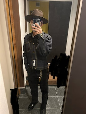 「アイテム（チノパンツ）」を使った、Reomaさん（メンズ・171cm）の秋コーディネート