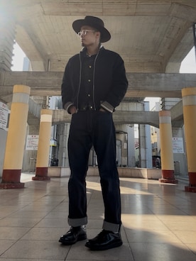 「Danner（ダナー）のアイテム」を使った、Reomaさん（メンズ・171cm）の冬コーディネート