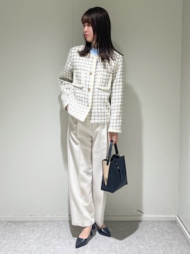 天本さん（レディース・165cm）の冬コーディネート