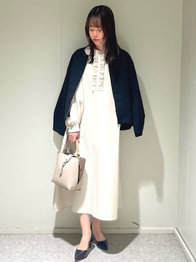 天本さん（レディース・165cm）の冬コーディネート