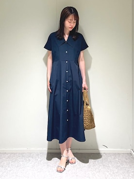 天本さん（レディース・165cm）の夏コーディネート