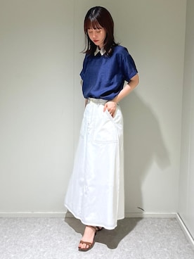 天本さん（レディース・165cm）の夏コーディネート