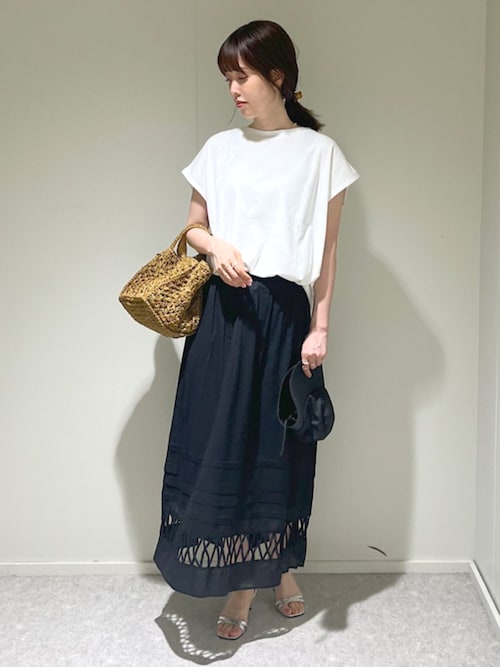 SHANTI　新品　ヘリンドットサイ　スクエアブリムハット newhattan 帽子 ハット newhattan(ニューハッタン) / コットン