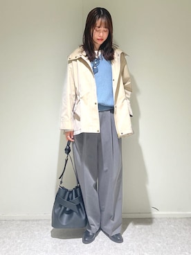 天本さん(レディース・165cm)の冬コーディネート