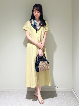 天本さん(レディース・165cm)の春コーディネート