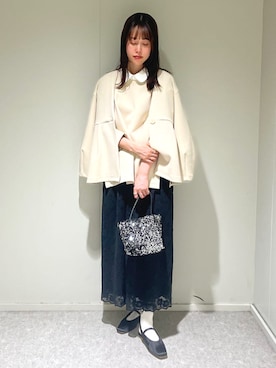 天本さん（レディース・165cm）の冬コーディネート