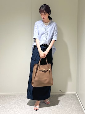 天本さん(レディース・165cm)の夏コーディネート