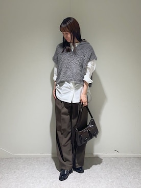 天本さん(レディース・165cm)の秋コーディネート