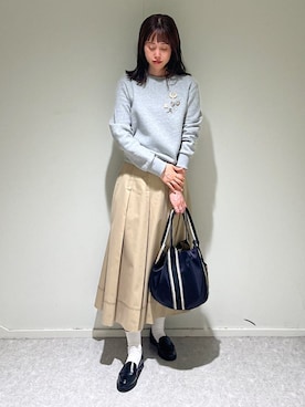 天本さん(レディース・165cm)の秋コーディネート