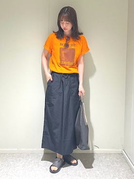 天本さん（レディース・165cm）の夏コーディネート