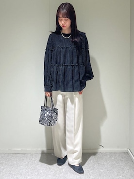 天本さん(レディース・165cm)の冬コーディネート