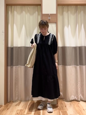 「SM2（エスエムツー）のアイテム（ワンピース/ドレス）」を使った、ym.さん（レディース・160cm）の夏コーディネート