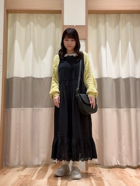 「SM2（エスエムツー）のアイテム（ワンピース/ドレス）」を使った、ym.さん（レディース・160cm）の春コーディネート
