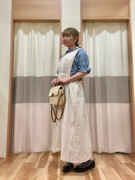 「SM2（エスエムツー）のアイテム（ワンピース/ドレス）」を使った、ym.さん（レディース・160cm）の夏コーディネート