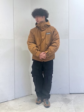 「XLARGE（エクストララージ）のアイテム（その他アウター）」を使った、木村　拓海さん（メンズ・173cm）の冬コーディネート