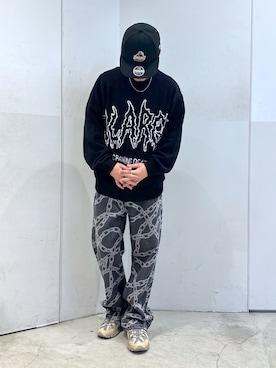 「XLARGE（エクストララージ）のアイテム（帽子）」を使った、木村　拓海さん（メンズ・173cm）の春コーディネート
