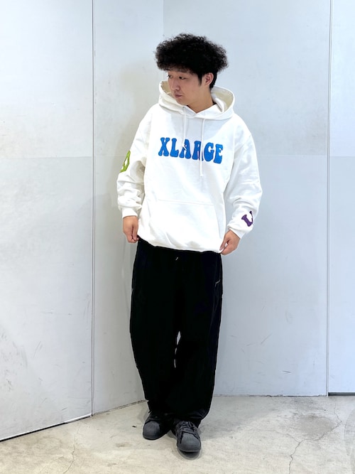 XLARGEパーカー XLARGE パーカー MULTI LOGO ZIP UP HOODED SWEATSHIRT メンズ