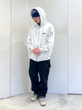 「XLARGE（エクストララージ）のアイテム（帽子）」を使った、木村　拓海さん（メンズ・173cm）の春コーディネート