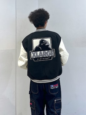 「XLARGE（エクストララージ）のアイテム（スタジャン）」を使った、木村　拓海さん（メンズ・173cm）の秋コーディネート