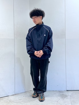 「XLARGE（エクストララージ）のアイテム（ナイロンジャケット）」を使った、木村　拓海さん（メンズ・173cm）の秋コーディネート