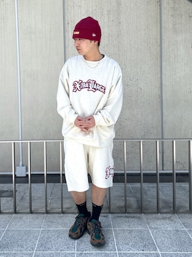「XLARGE（エクストララージ）のアイテム（帽子）」を使った、木村　拓海さん（メンズ・173cm）の春コーディネート