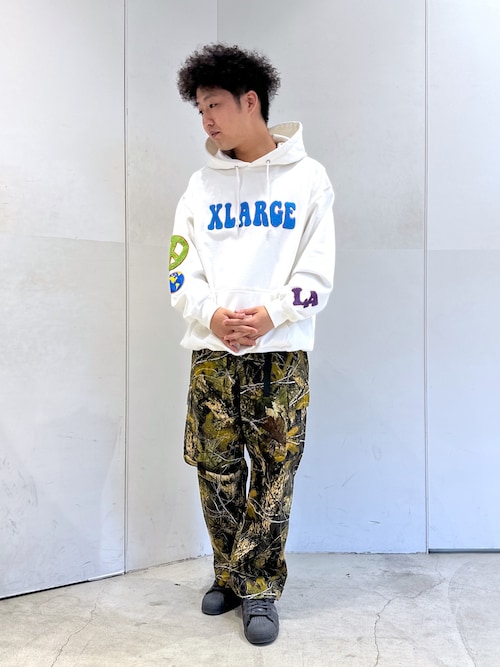 XLARGEパーカー XLARGE パーカー MULTI LOGO ZIP UP HOODED SWEATSHIRT メンズ