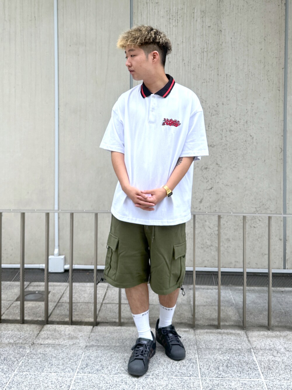大人気 XLARGE BARBED WIRE POLO SHIRT ダイア柄の生地 高級感◎ エクストララージ（XLARGE）（メンズ）BARBED WIRE ポロシャツ