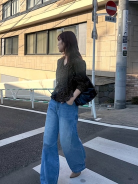 小南優歩さん（レディース・163cm）の冬コーディネート