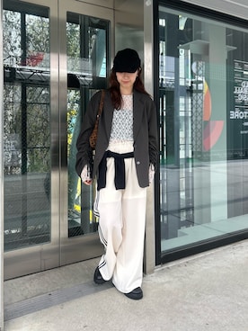 小南優歩さん（レディース・163cm）の春コーディネート