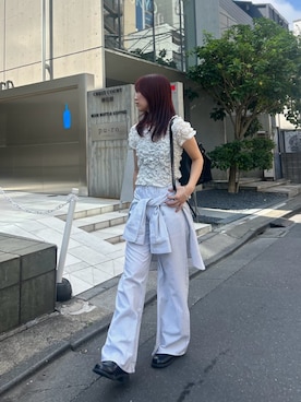 小南優歩さん(レディース・163cm)の夏コーディネート