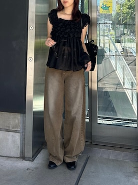 小南優歩さん(レディース・163cm)の夏コーディネート