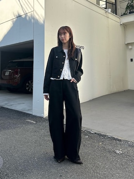 小南優歩さん(レディース・163cm)の冬コーディネート