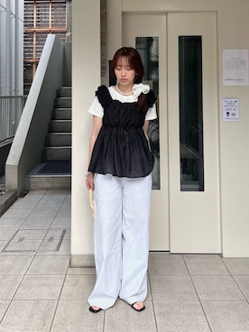 小南優歩さん(レディース・163cm)の春コーディネート