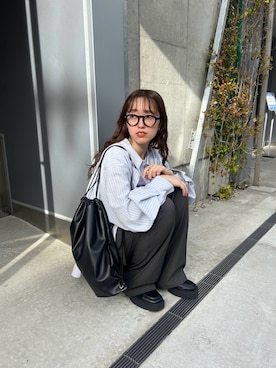 「mystic（ミスティック）のアイテム」を使った、小南優歩さん（骨格ウェーブ・レディース・163cm）の夏コーディネート