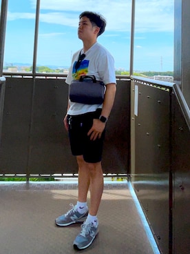「PLST（プラステ）のアイテム」を使った、shota793さん（メンズ・168cm）の春コーディネート