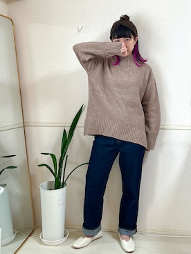 「ジーユーコーデ」｜こねひよさん（レディース・161cm）の秋コーディネート