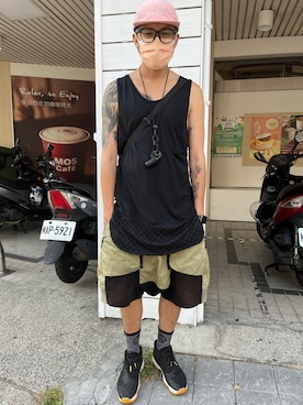 「AGILITY（アジリティー）のアイテム」を使った、Reset🇹🇼さん（メンズ・178cm）の秋コーディネート