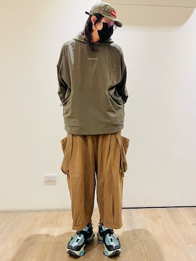 「アイテム（帽子）」を使った、Reset🇹🇼さん（メンズ・178cm・30代）の春コーディネート