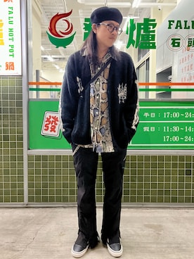 「WACKO MARIA（ワコマリア）のアイテム」を使った、Reset🇹🇼さん（メンズ・178cm）の春コーディネート