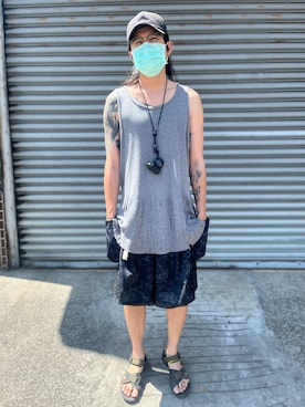 「(A)CRYPSISのアイテム」を使った、Reset🇹🇼さん（メンズ・178cm）の春コーディネート