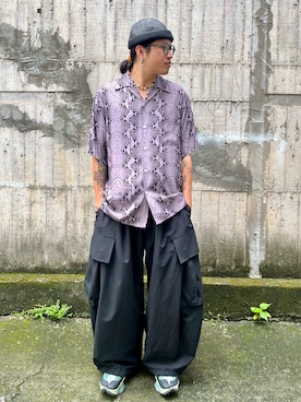 「WACKO MARIA（ワコマリア）のアイテム」を使った、Reset🇹🇼さん（メンズ・178cm）の夏コーディネート
