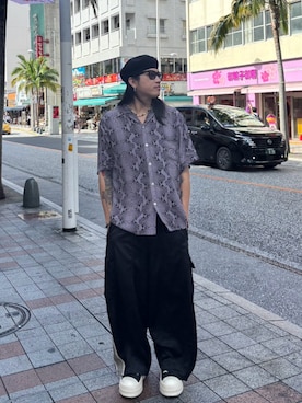 「アイテム（ピアス（両耳用））」を使った、Reset🇹🇼さん（メンズ・178cm）の秋コーディネート