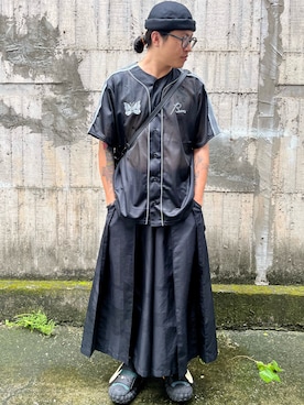 「Needles（ニードルス）のアイテム」を使った、Reset🇹🇼さん（メンズ・178cm）の秋コーディネート