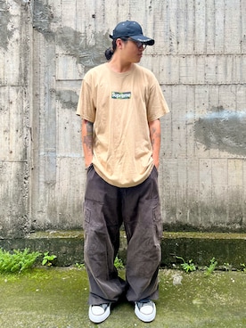 「LOUIS VUITTON（ルイヴィトン）のアイテム」を使った、Reset🇹🇼さん（メンズ・178cm）の夏コーディネート