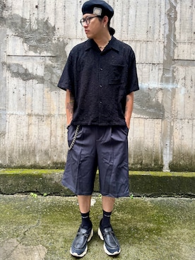 「KAMIYA（カミヤ）のアイテム」を使った、Reset🇹🇼さん（メンズ・178cm）の夏コーディネート