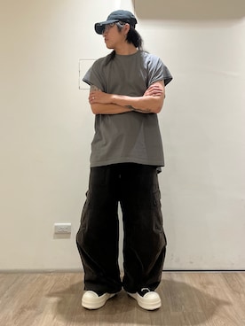 「アイテム（帽子）」を使った、Reset🇹🇼さん（メンズ・178cm・30代）の春コーディネート